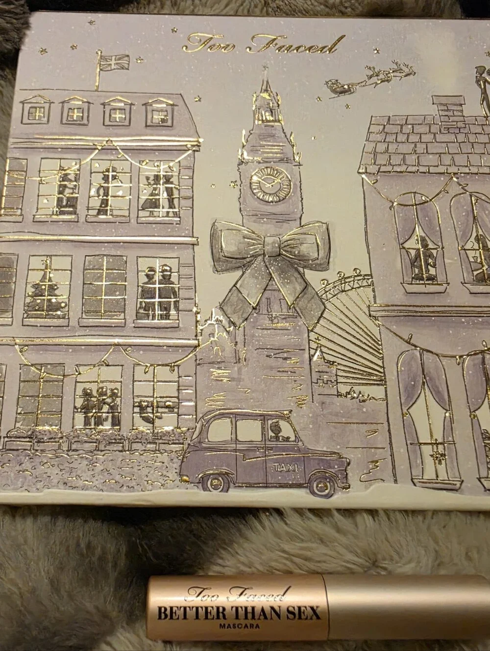 Too Faced Limited Edition Christmas in London Eyeshadow & Face Palette, NWT